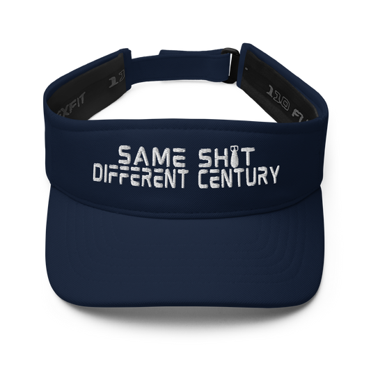 Same Sh*t Different Century | Flat Embroidery | Inspired Strings Art Cap | Lot Style Visor | Bluegrass Band Swag