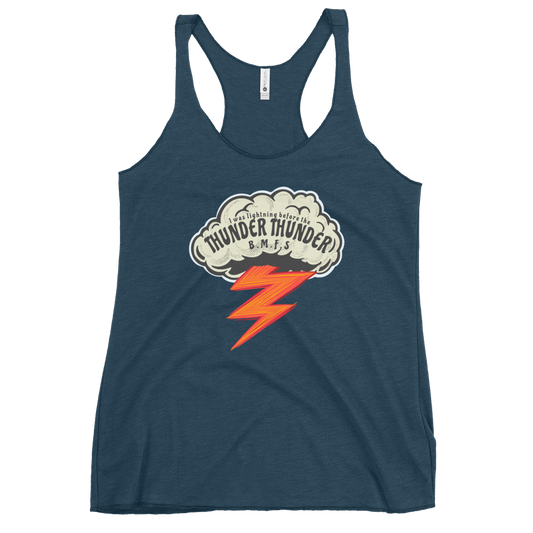 Thunder | Women's Racerback Tank | BMFS 33 | Ladies Top