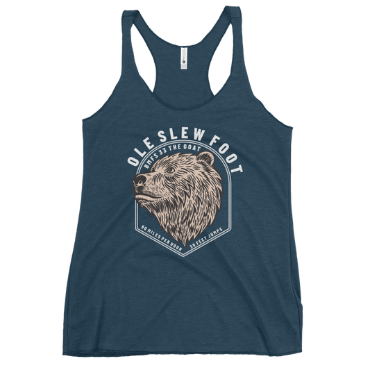 Ole Slew Foot | Women's Racerback Tank | BMFS 33 | Ladies Top