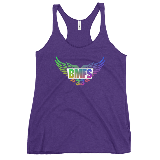 BMFS 33 Wing  | Women's Racerback Tank | BMFS 33 | Ladies Top