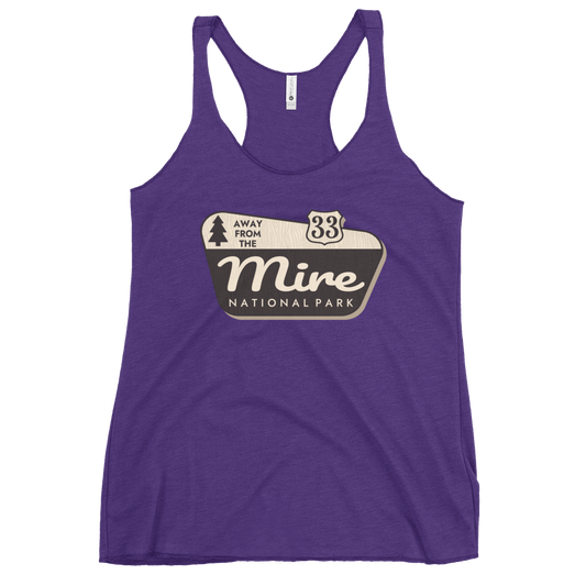 Away From The Mire Park | Women's Racerback Tank | BMFS 33 | Ladies Top
