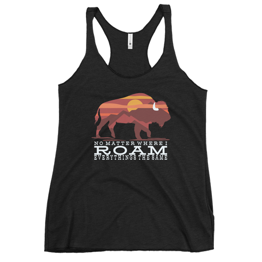 Roam | Women's Racerback Tank | BMFS 33 | Ladies Top