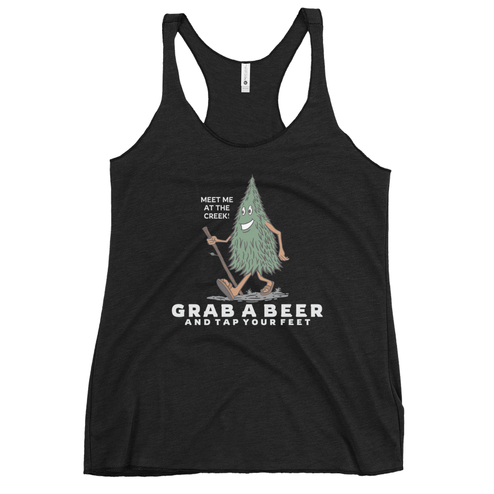 Meet Me At The Creek Tree | Women's Racerback Tank | BMFS 33 | Ladies Top