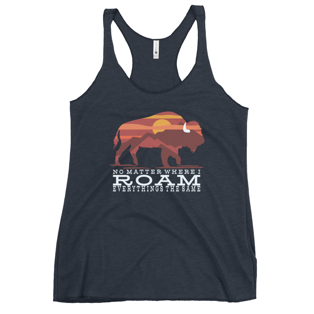 Roam | Women's Racerback Tank | BMFS 33 | Ladies Top