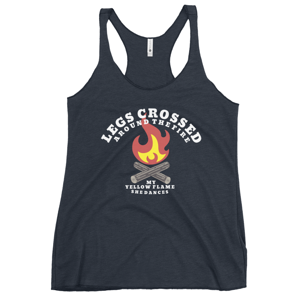 Legs Crossed Women's Racerback Tank | Dave | Ladies Top