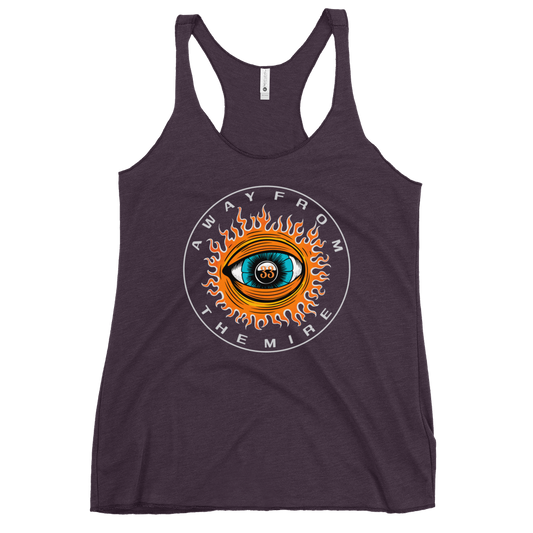 Away From The Mire Eye | Women's Racerback Tank | BMFS 33 | Ladies Top