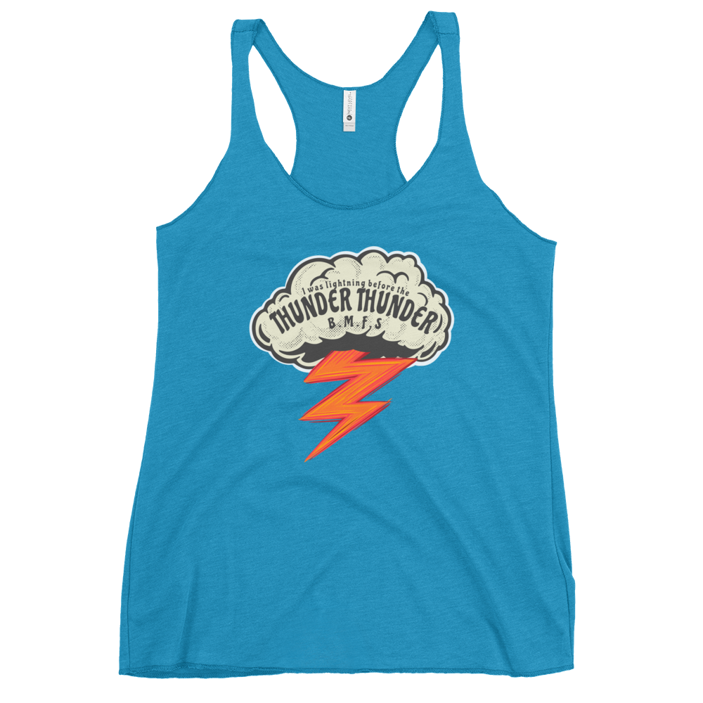 Thunder | Women's Racerback Tank | BMFS 33 | Ladies Top