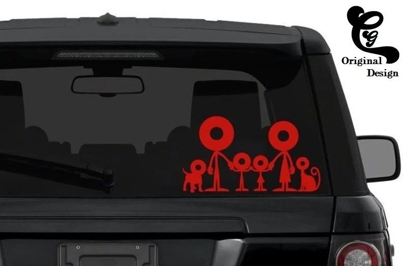The Original Donut Phamily Decal | 6/8 Year Durability | Phan Art