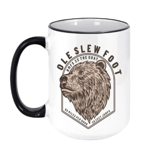 Ole Slew Foot Ceramic Coffee Mug | BMFS 33 | Ink/Printed Image