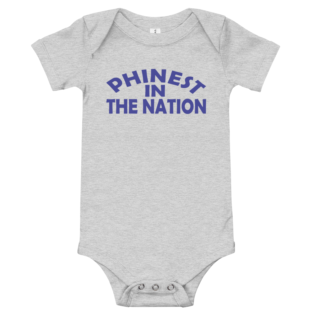 Phinest In the Nation Bella + Canvas baby bodysuit | One Piece | Phan Art | DTG