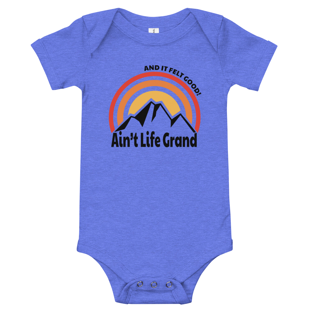 Ain't Life Grand Bella + Canvas baby bodysuit | One Piece | WP Fan Art | DTG