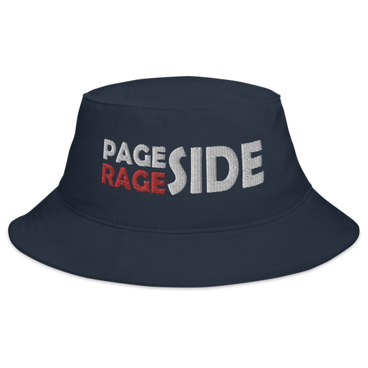 Page Side Rage Side Bucket Hat | Flat Embroidery | Inspired Phan Art