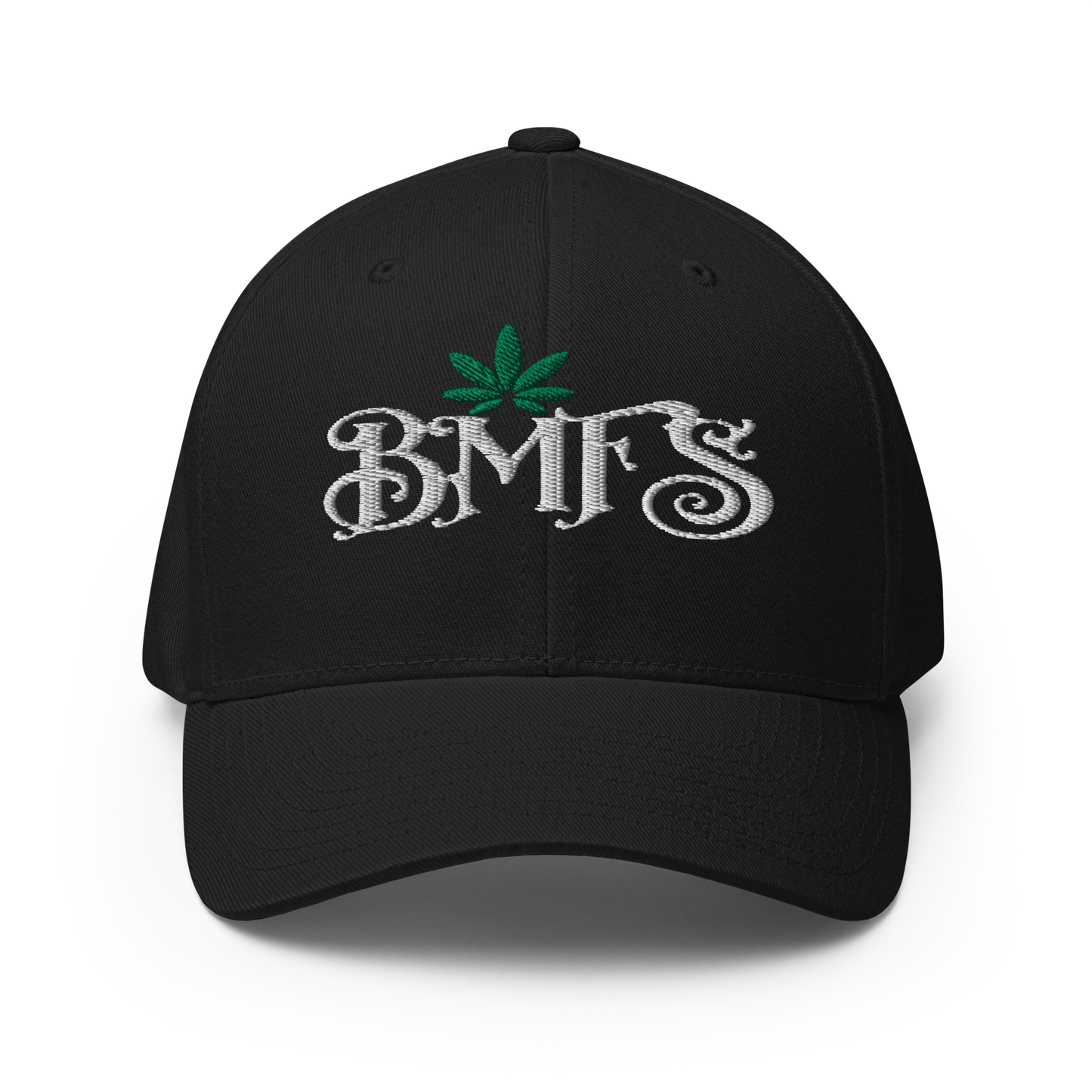 BMFS Pot Leaf FlexFit Structured Twill Cap | BMFS 33 Inspired Cap
