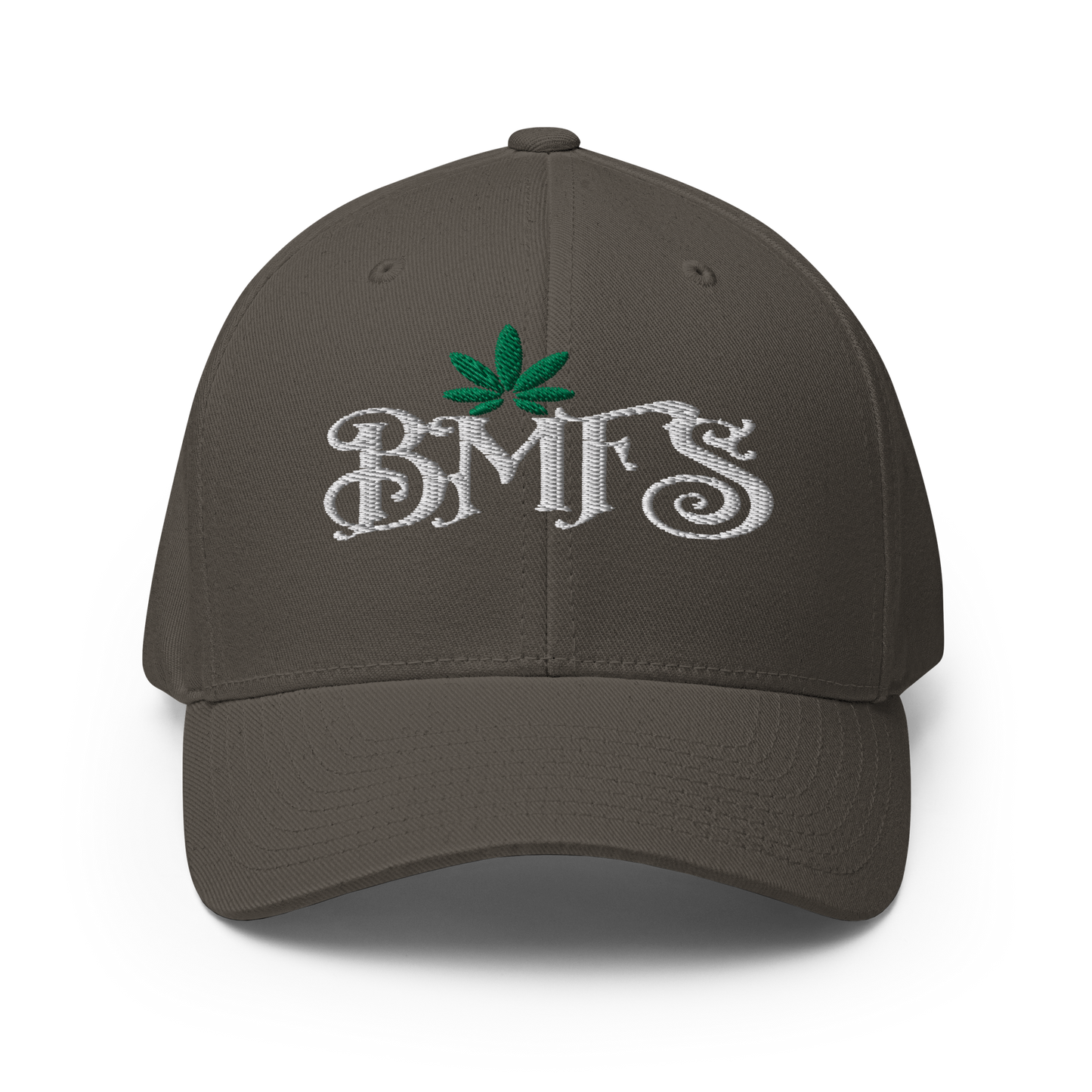 BMFS Pot Leaf FlexFit Structured Twill Cap | BMFS 33 Inspired Cap