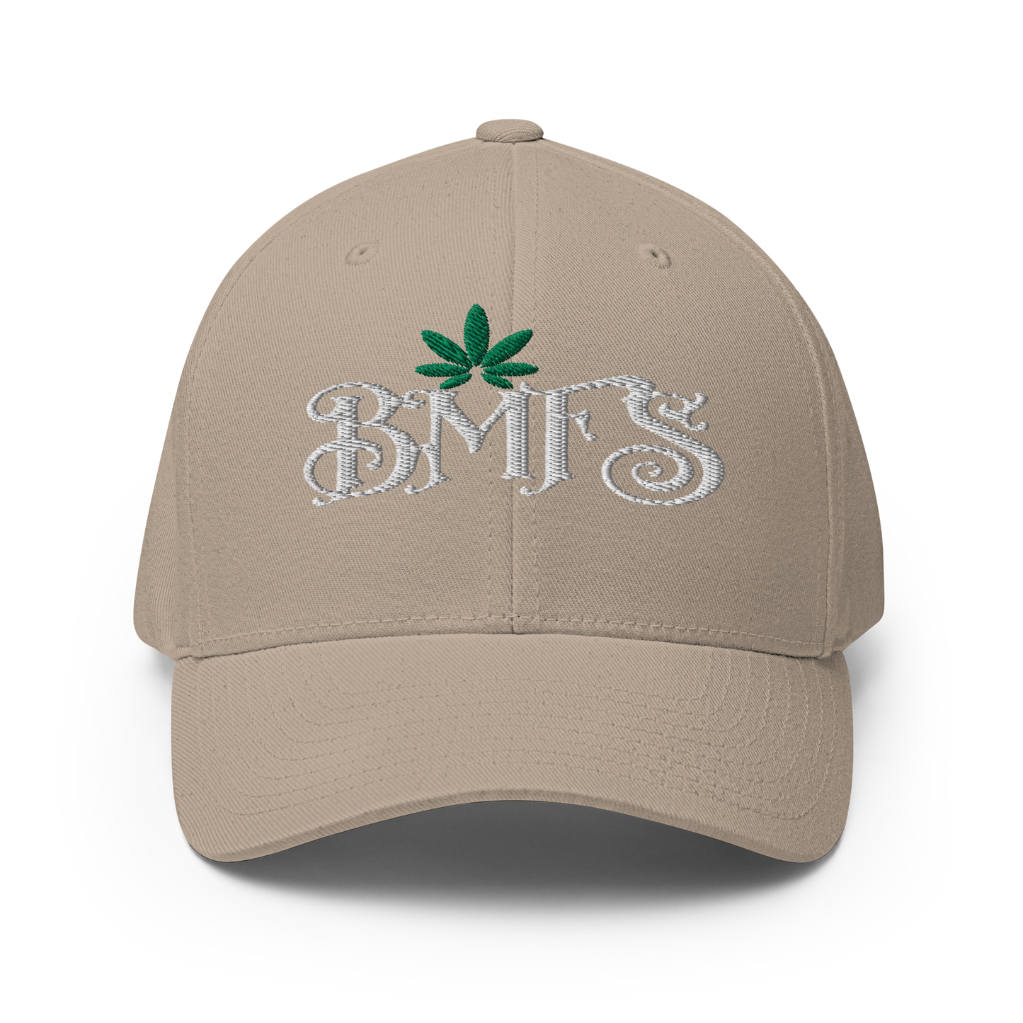BMFS Pot Leaf FlexFit Structured Twill Cap | BMFS 33 Inspired Cap