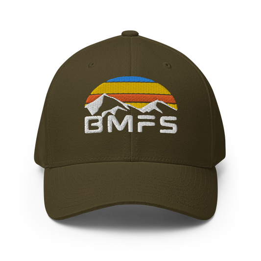 BMFS Mountains FlexFit Structured Twill Cap | BMFS 33 Inspired Cap