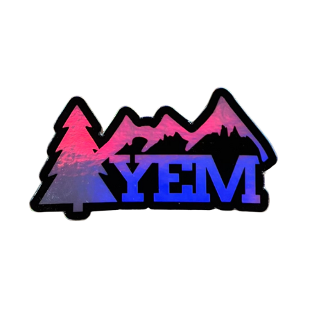 YEM Tree Holographic Sticker | Phishy Lot Slap