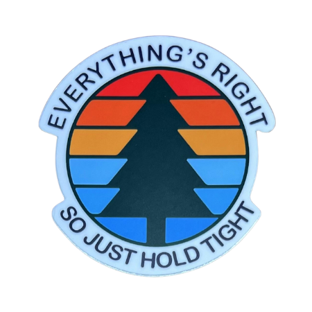 Everything's Right Die Cut Sticker | Phishy Lot Slap