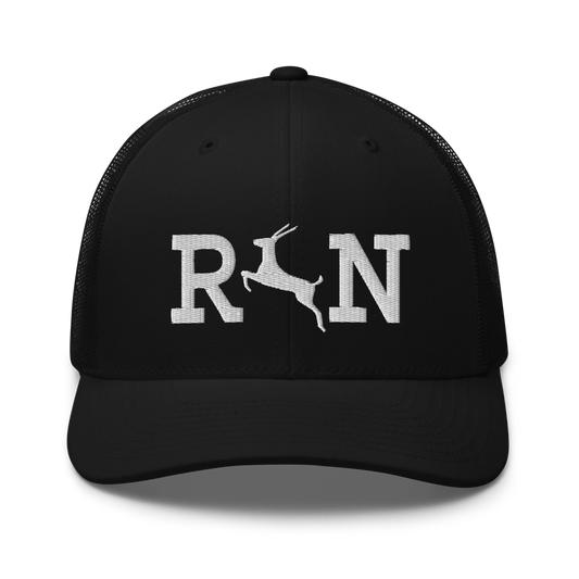 Antelope Run Trucker Cap | Flat Embroidery | Phish Inspired Art