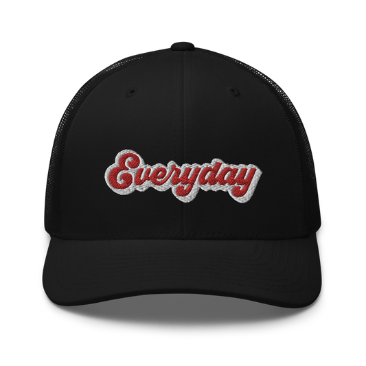 Everyday Trucker Cap | Flat Embroidery | DMB Inspired Art
