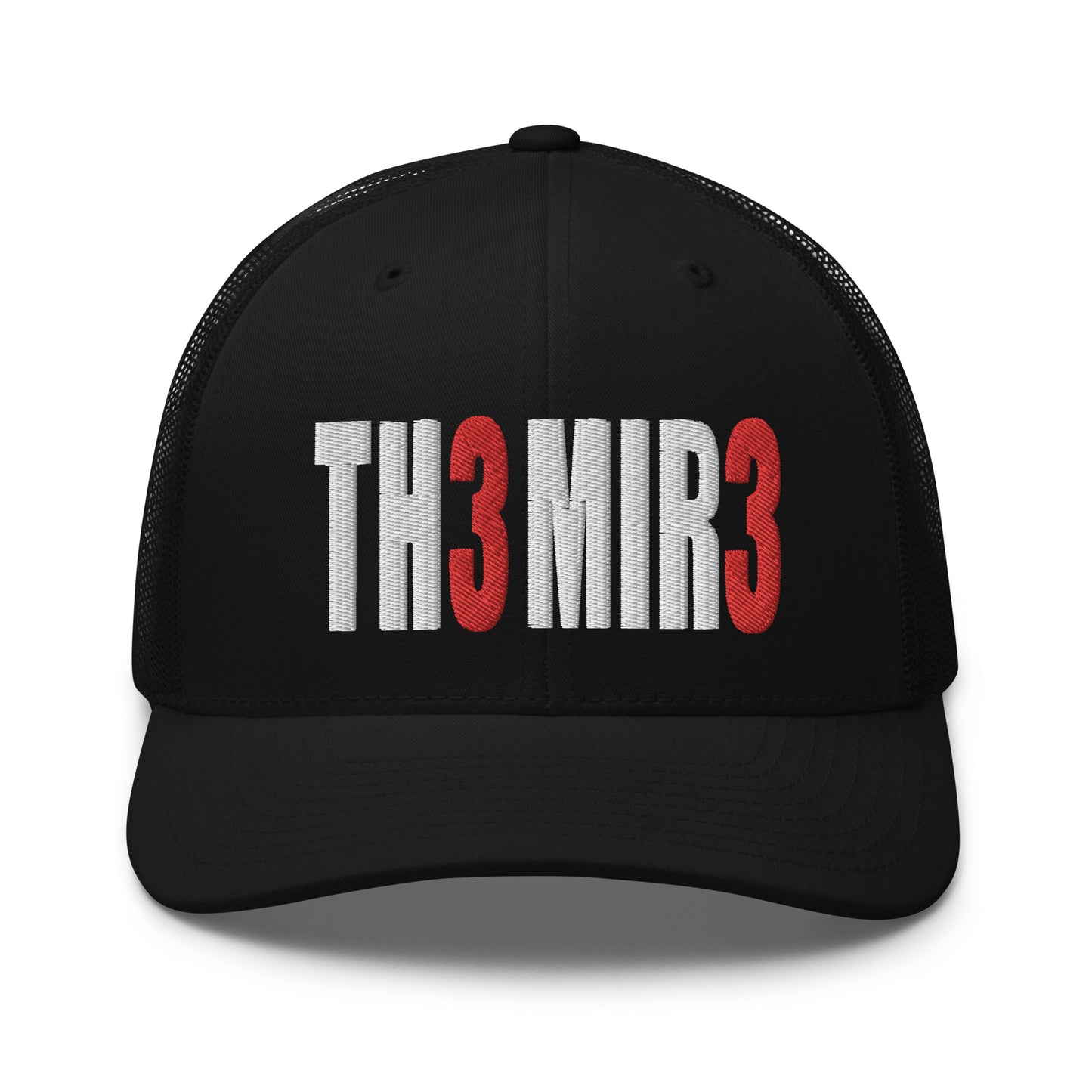 The Mire 33 Trucker Cap | Flat Embroidery | Inspired BMFS Art