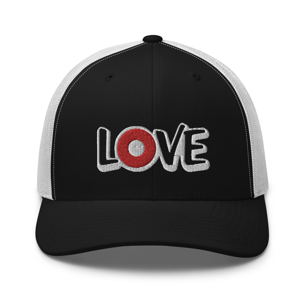 LOVE Donut Trucker Cap | Flat Embroidery | Phish Inspired Art