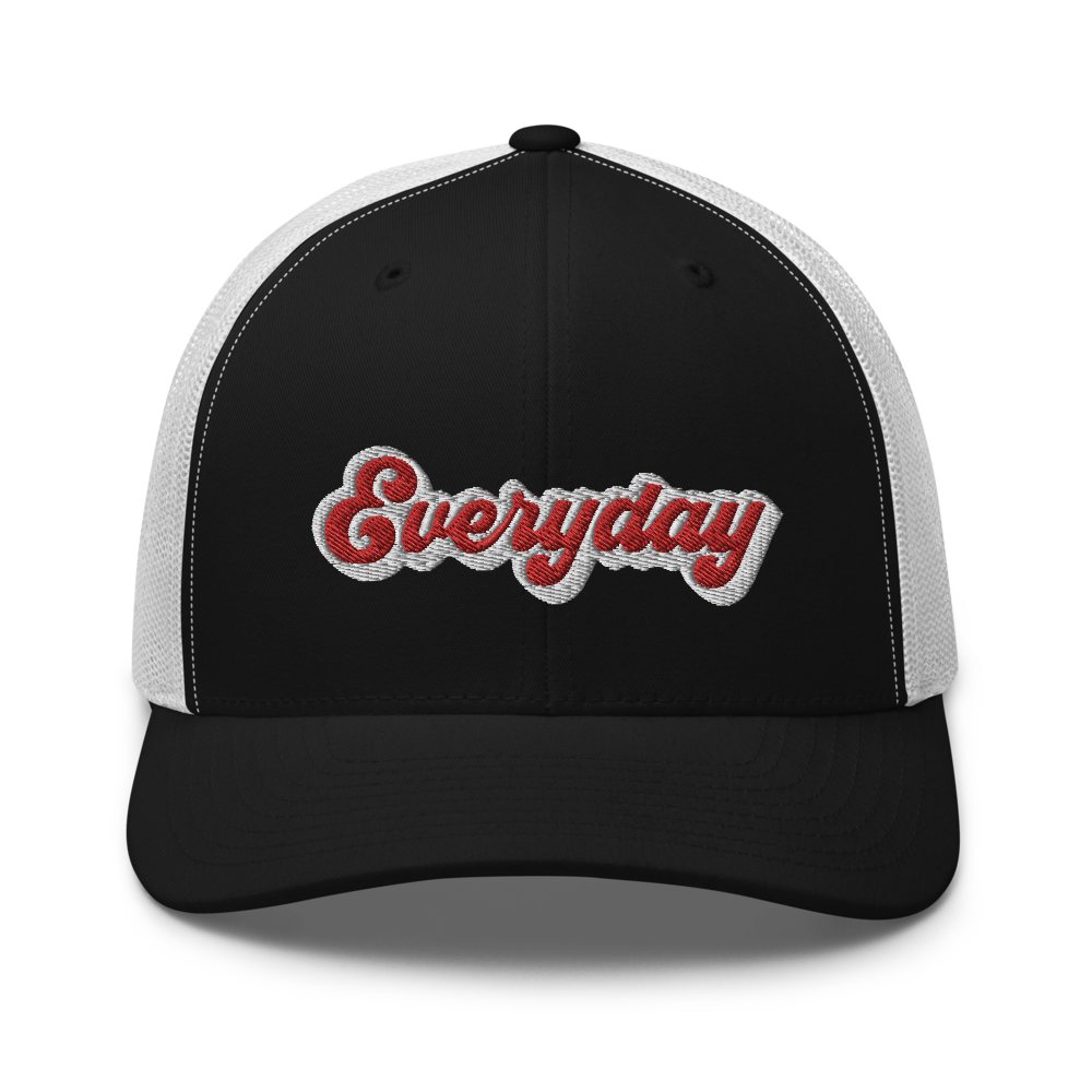 Everyday Trucker Cap | Flat Embroidery | DMB Inspired Art