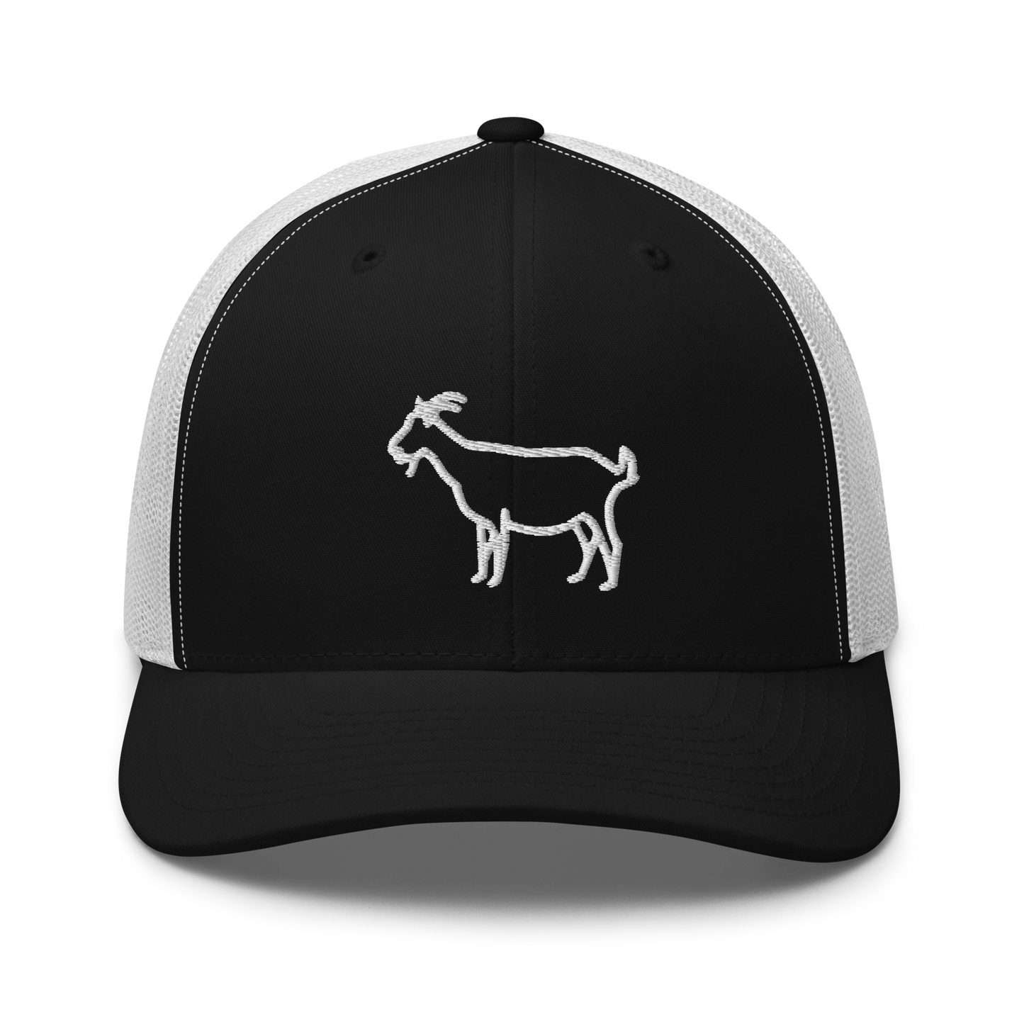 The Goat Trucker Cap | Flat Embroidery | Inspired BMFS Art
