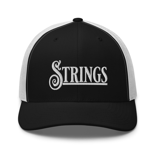 Strings Trucker Cap | Flat Embroidery | Inspired BMFS Art