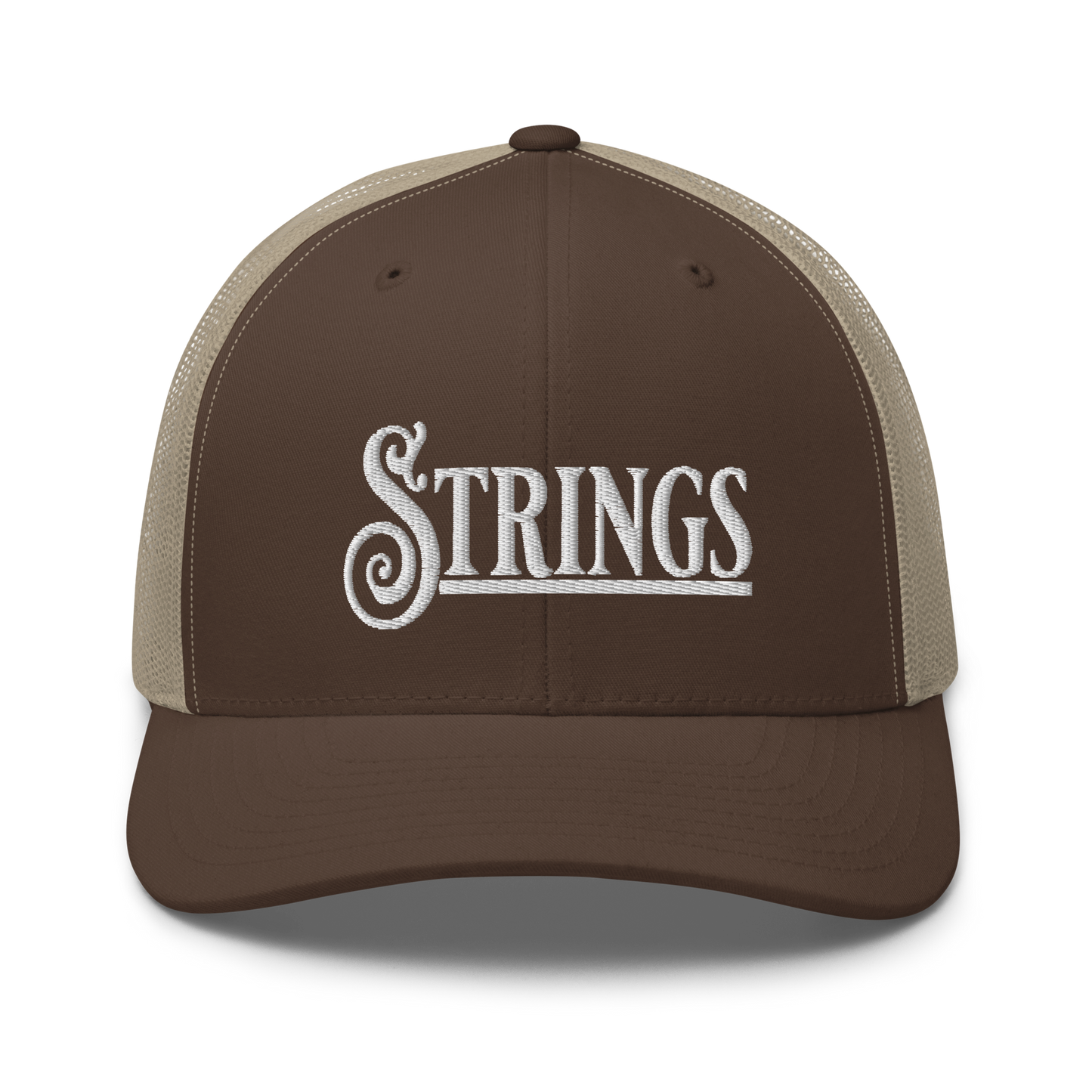 Strings Trucker Cap | Flat Embroidery | Inspired BMFS Art
