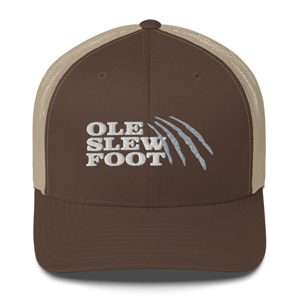 Ole Slew Foot Trucker Cap | Flat Embroidery | Inspired Billy Art