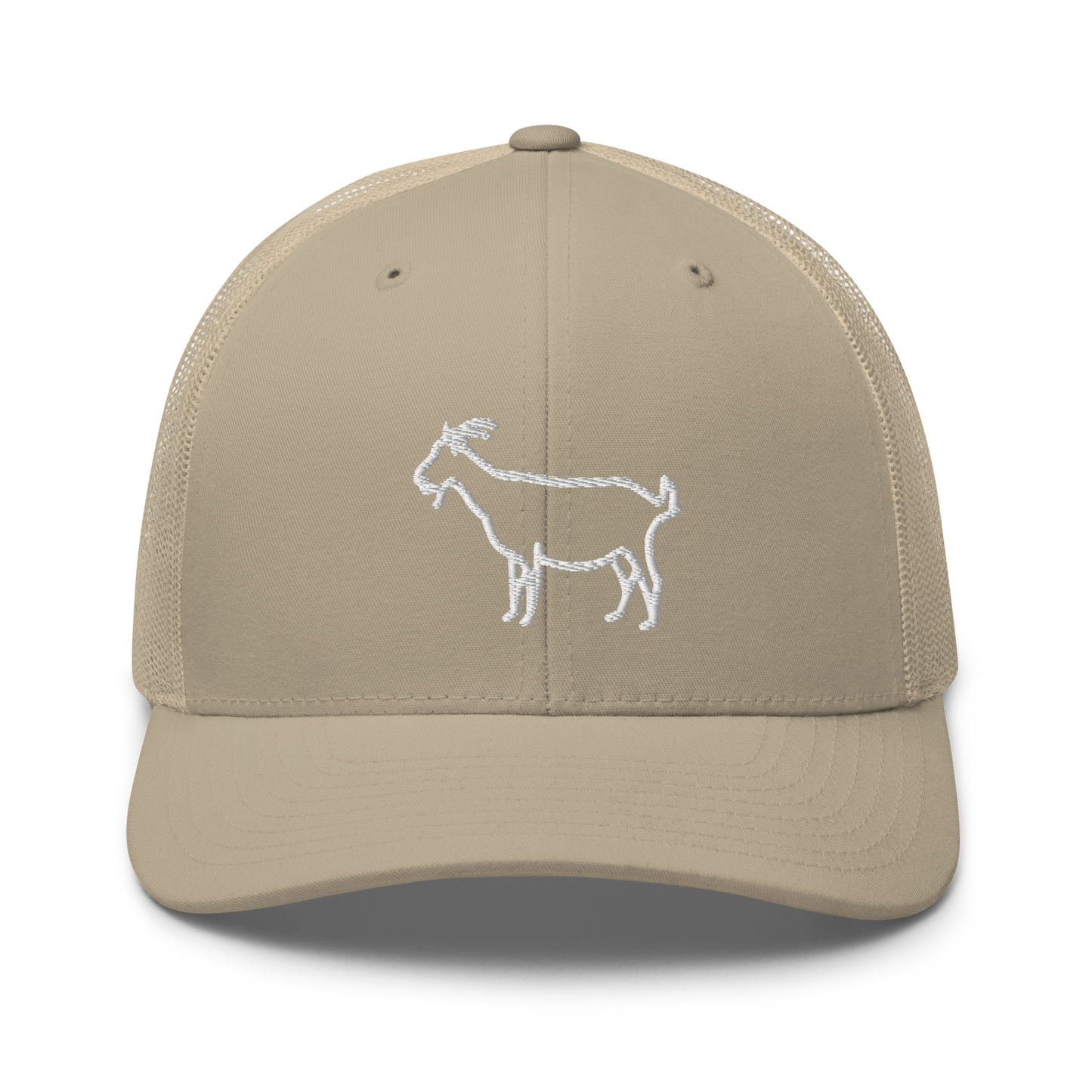 The Goat Trucker Cap | Flat Embroidery | Inspired BMFS Art