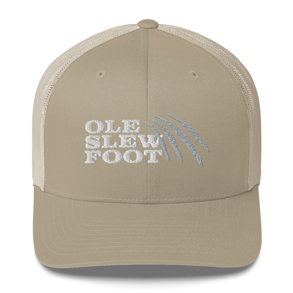 Ole Slew Foot Trucker Cap | Flat Embroidery | Inspired Billy Art