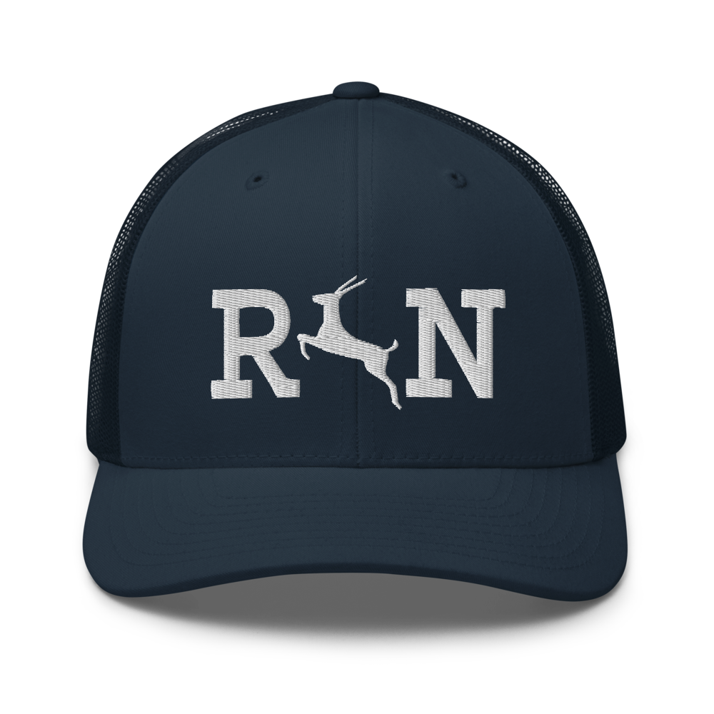 Antelope Run Trucker Cap | Flat Embroidery | Phish Inspired Art