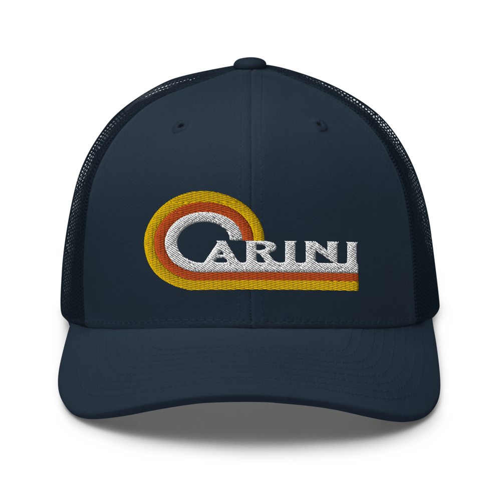 Carini Retro Trucker Cap | Flat Embroidery | Inspired Phan Art Cap | Lot Cap