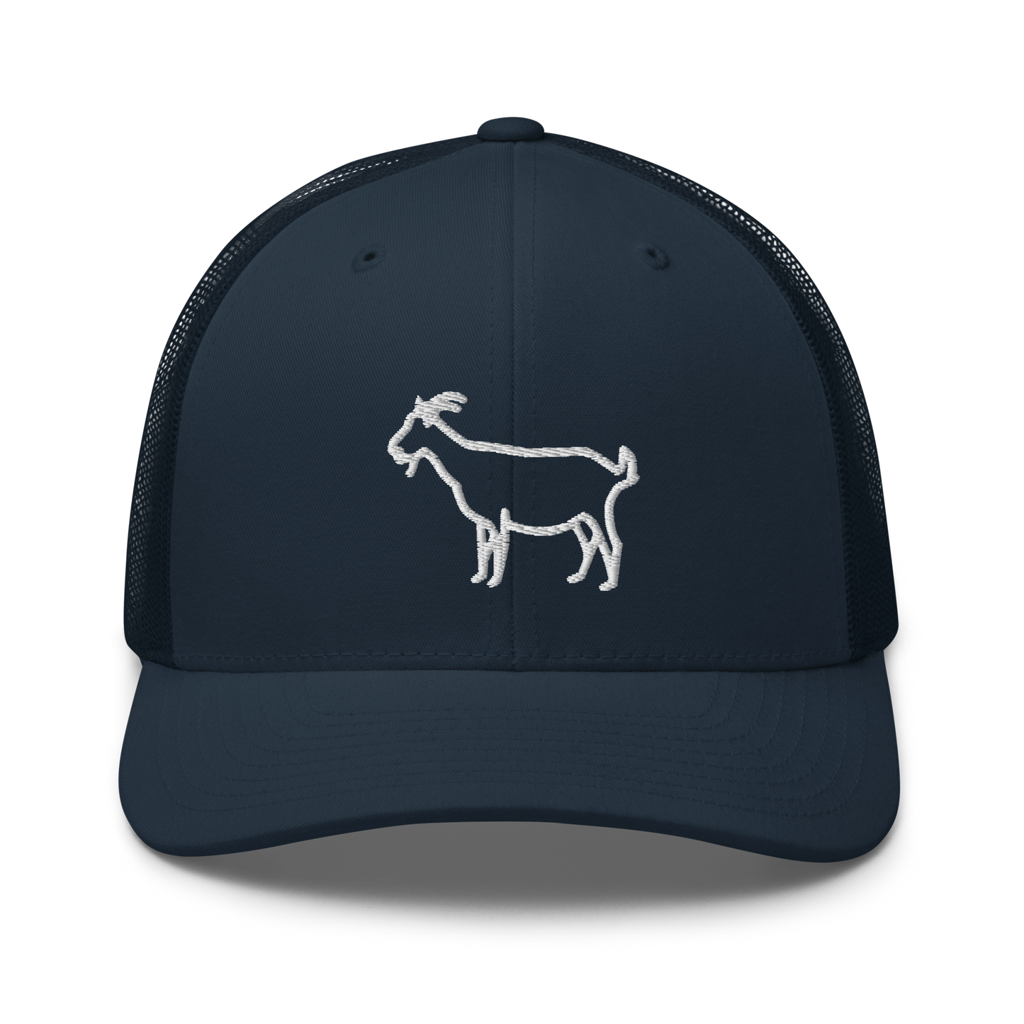 The Goat Trucker Cap | Flat Embroidery | Inspired BMFS Art