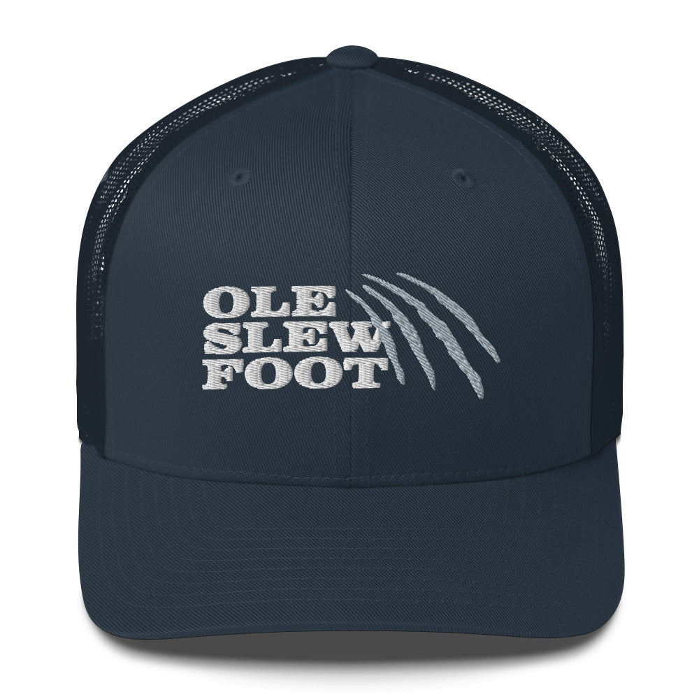 Ole Slew Foot Trucker Cap | Flat Embroidery | Inspired Billy Art