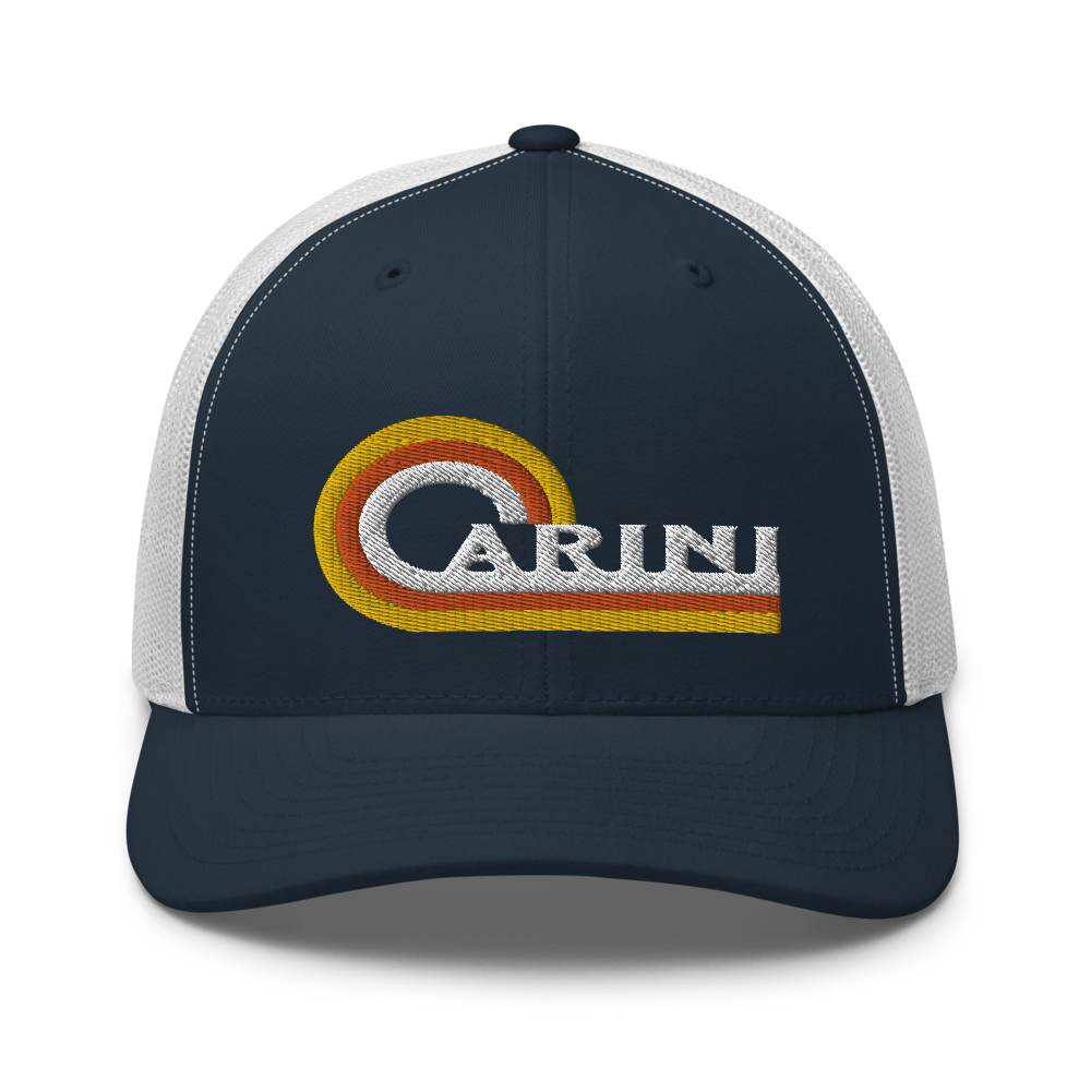 Carini Retro Trucker Cap | Flat Embroidery | Inspired Phan Art Cap | Lot Cap