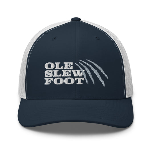 Ole Slew Foot Trucker Cap | Flat Embroidery | Inspired Billy Art