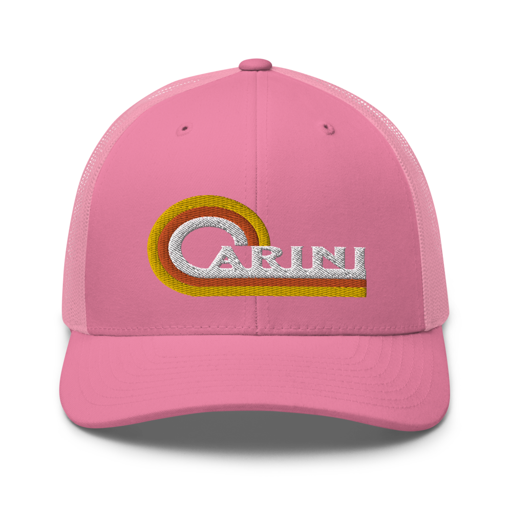 Carini Retro Trucker Cap | Flat Embroidery | Inspired Phan Art Cap | Lot Cap