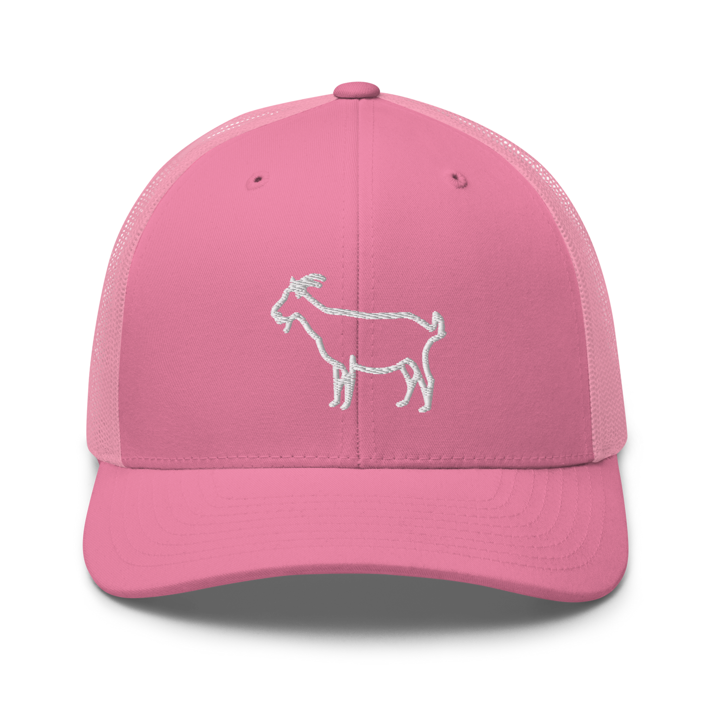 The Goat Trucker Cap | Flat Embroidery | Inspired BMFS Art