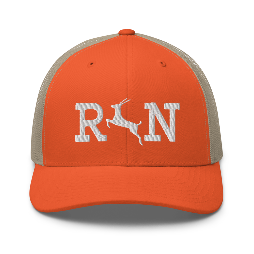 Antelope Run Trucker Cap | Flat Embroidery | Phish Inspired Art