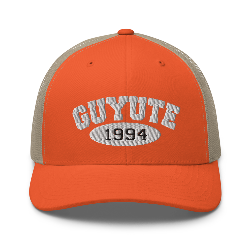 Guyute 1994 Trucker Cap | Flat Embroidery | Inspired Phan Art Cap | Lot Cap