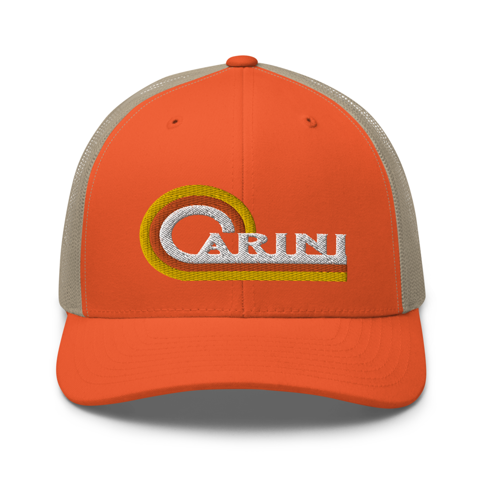 Carini Retro Trucker Cap | Flat Embroidery | Inspired Phan Art Cap | Lot Cap