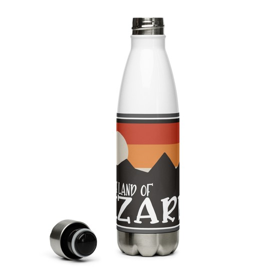 Land Of Lizards Stainless Steel Water Bottle 17oz | Printed Graphics