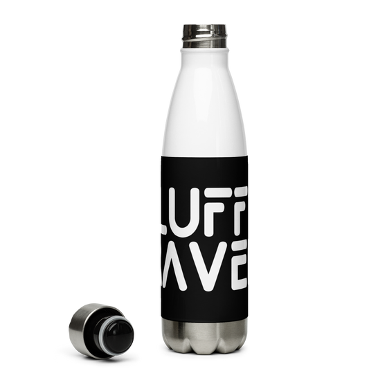 Fluffs Travels Stainless Steel Water Bottle 17oz | Printed Graphics