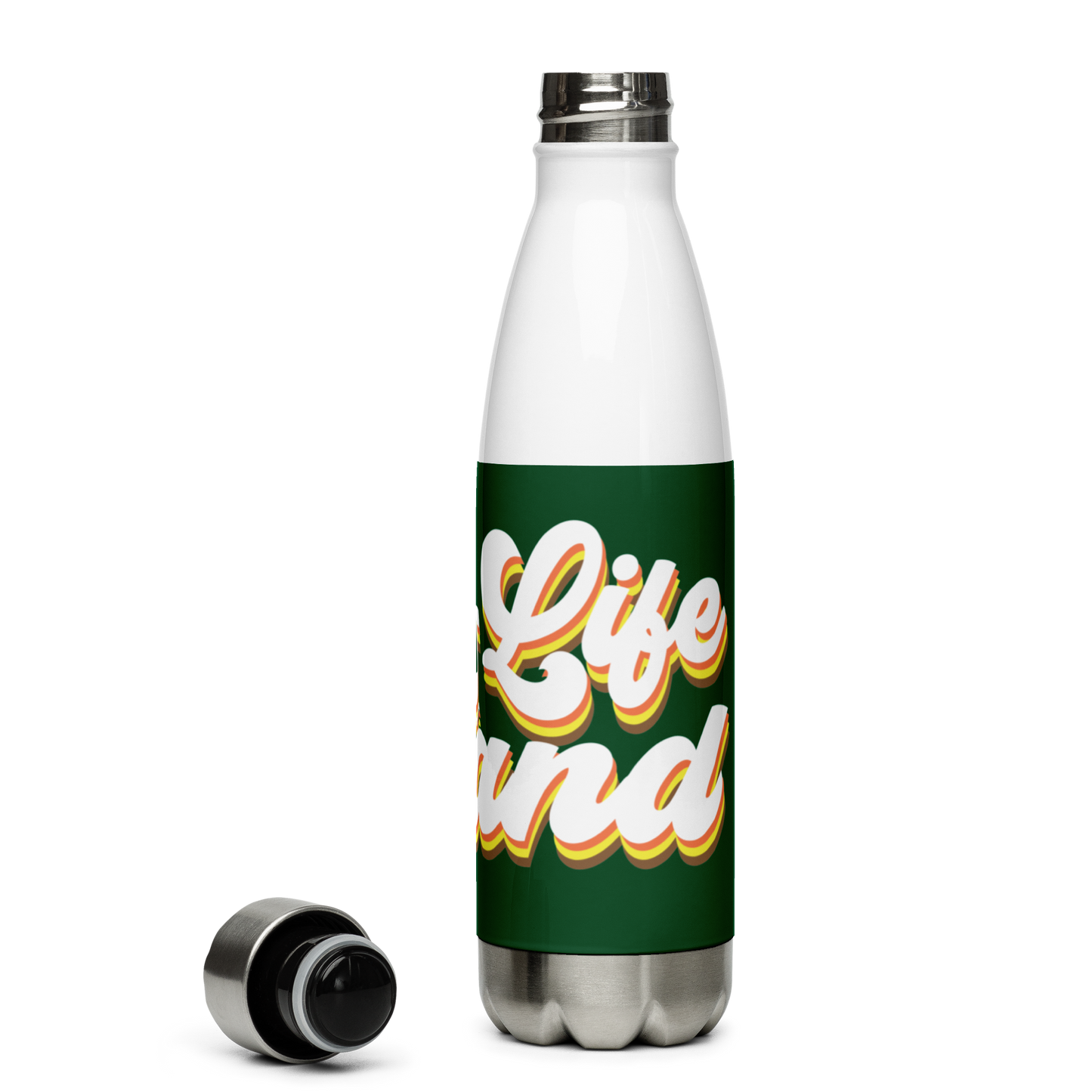 Ain't Life Grand Stainless Steel Water Bottle 17oz | Printed Graphics