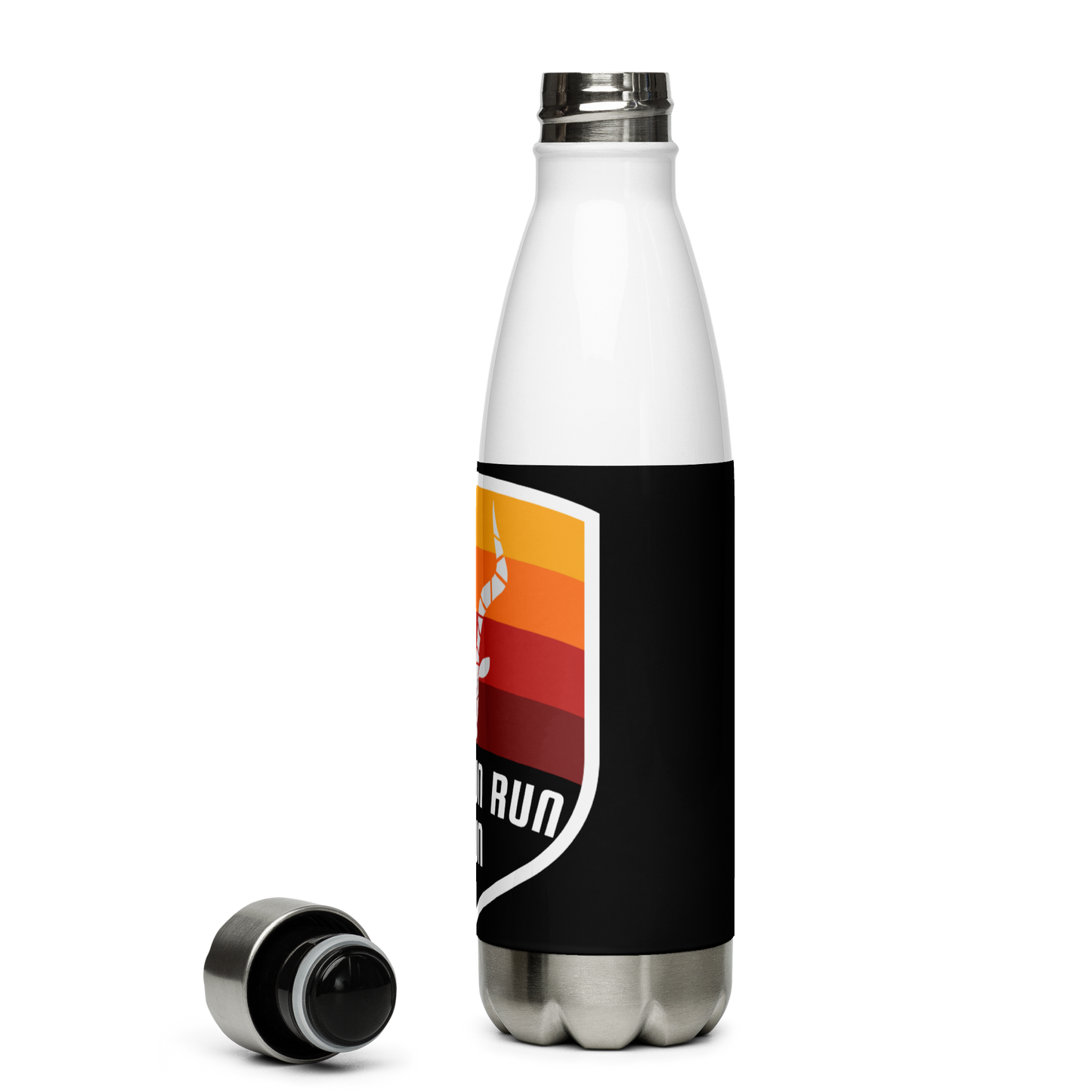 Antelope Run Stainless Steel Water Bottle 17oz | Printed Graphics