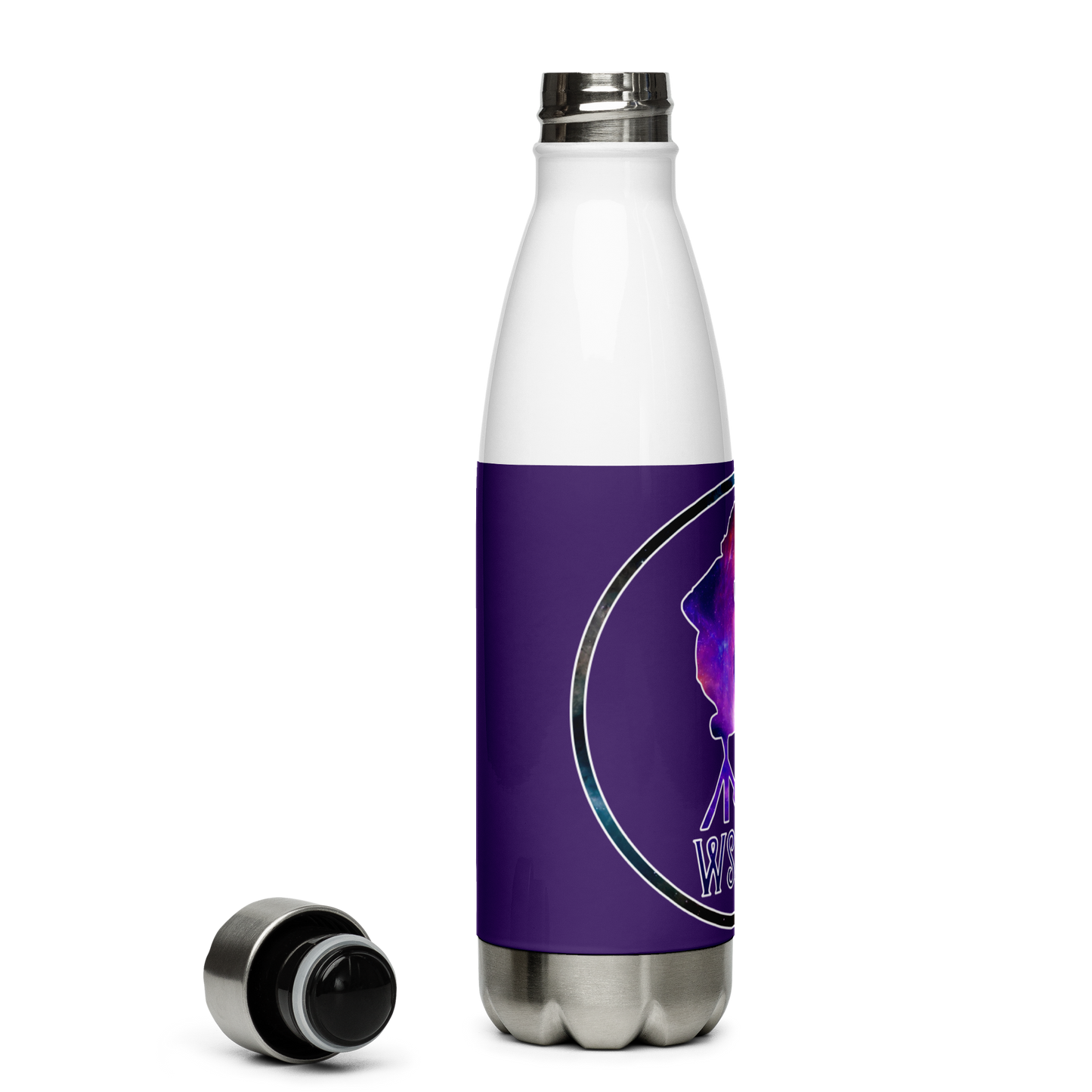 Houser WSMFP Space Stainless Steel Water Bottle 17oz | Printed Graphics
