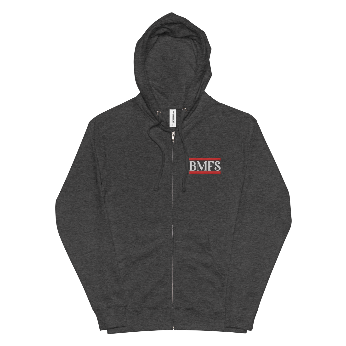 BMFS Embroidery Full Zip Hoodie | Unisex fleece | BMFS 33